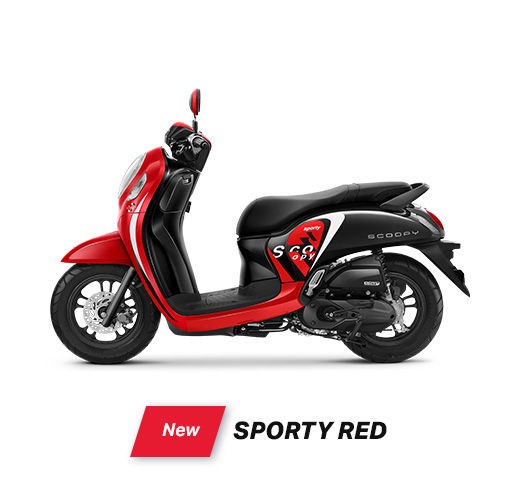 sporty red