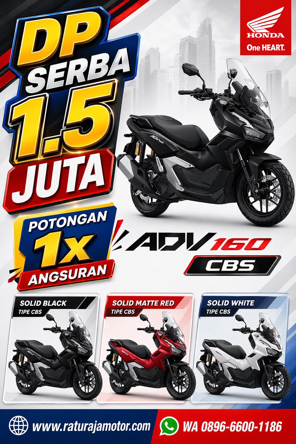Kredit Honda ADV 160 Bandung