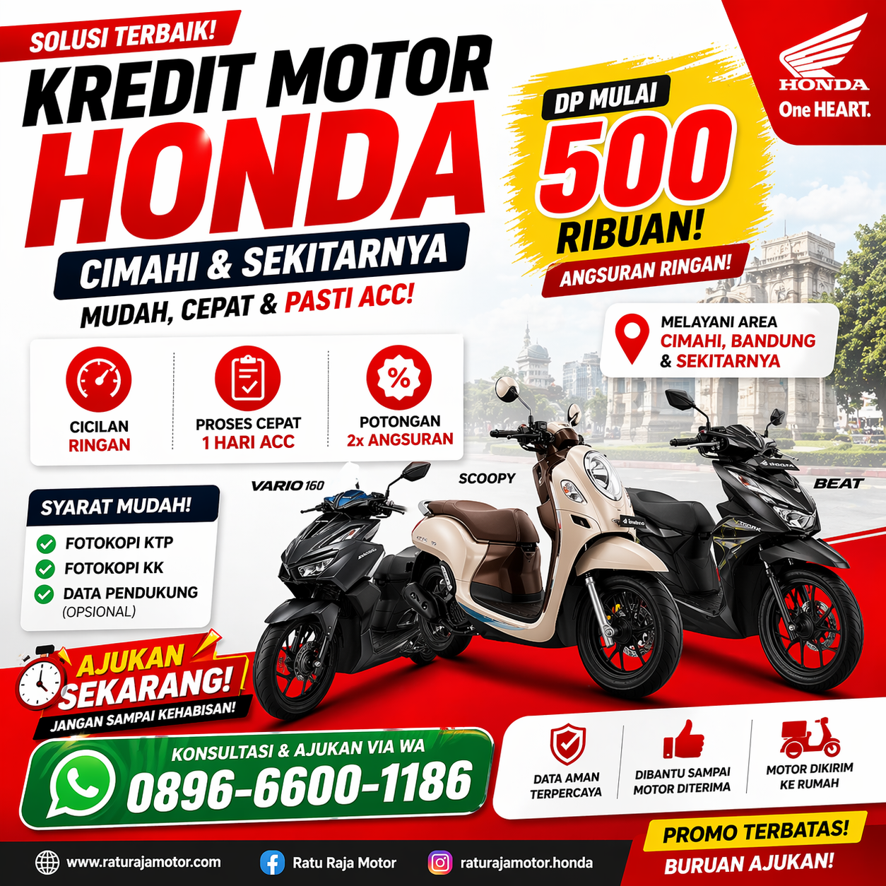 Kredit Motor Honda Cimahi