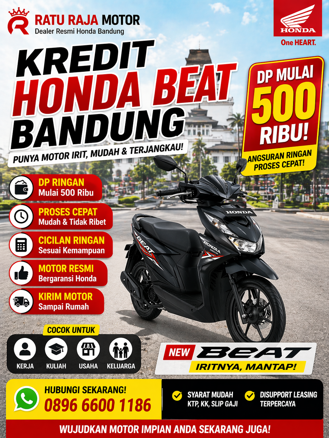 Kredit Honda Beat Bandung