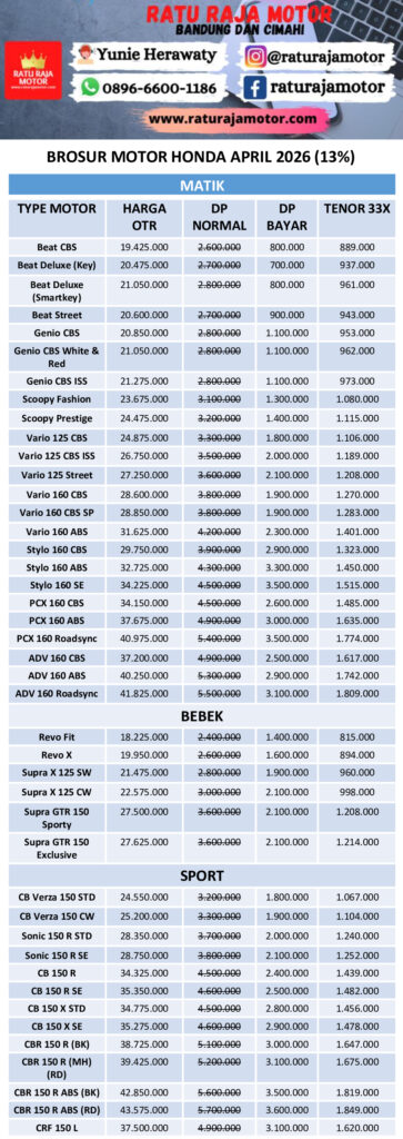 PROMO POTONGAN 2X ANGSURAN