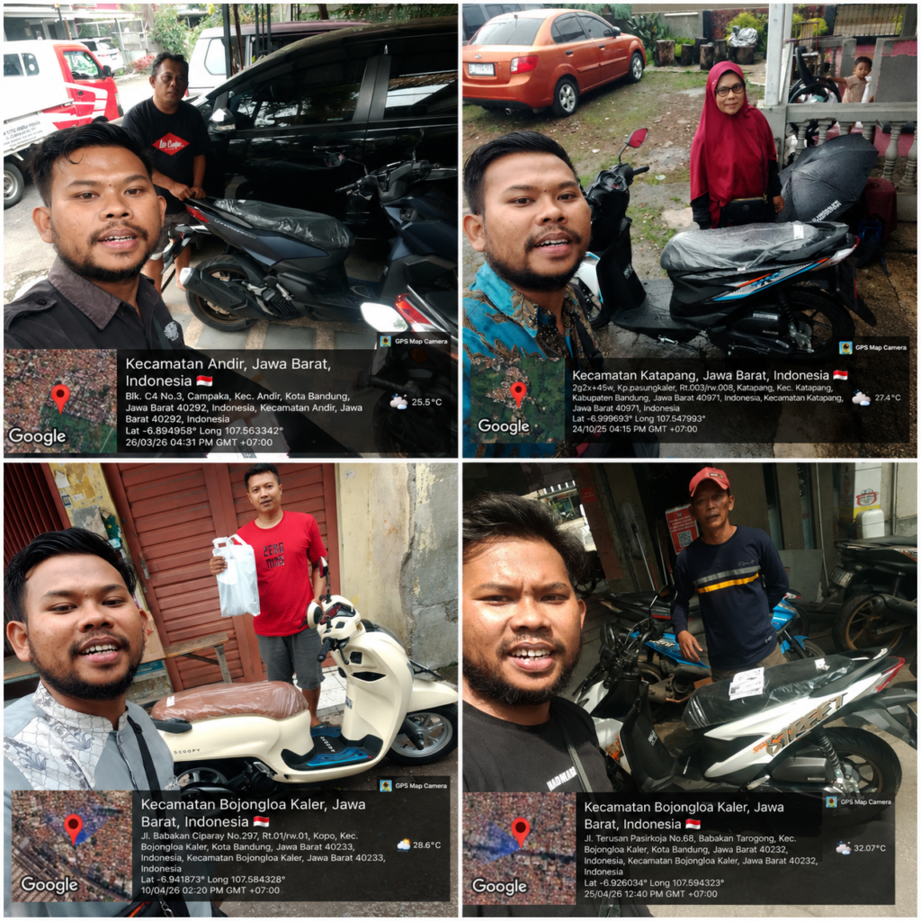 Serah Terima Motor kepada Customer