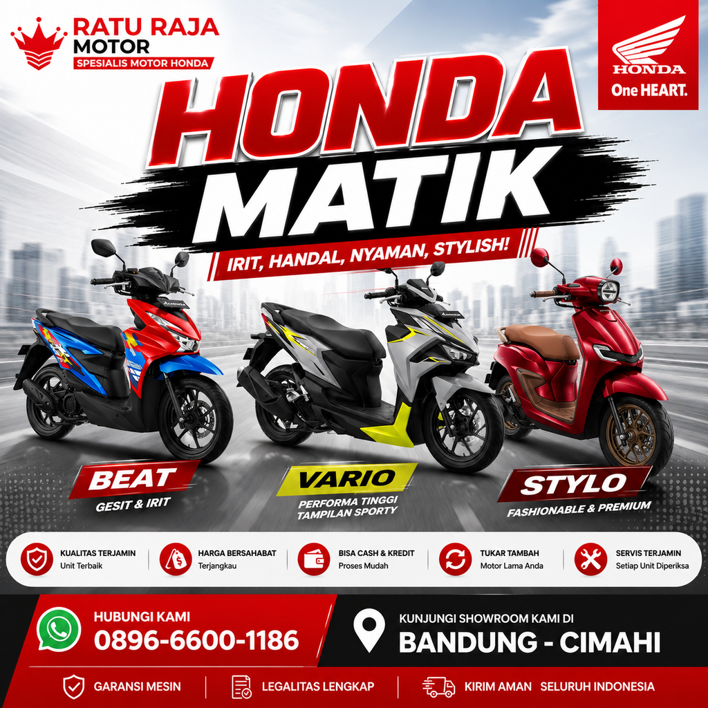 honda matik juli 2026
